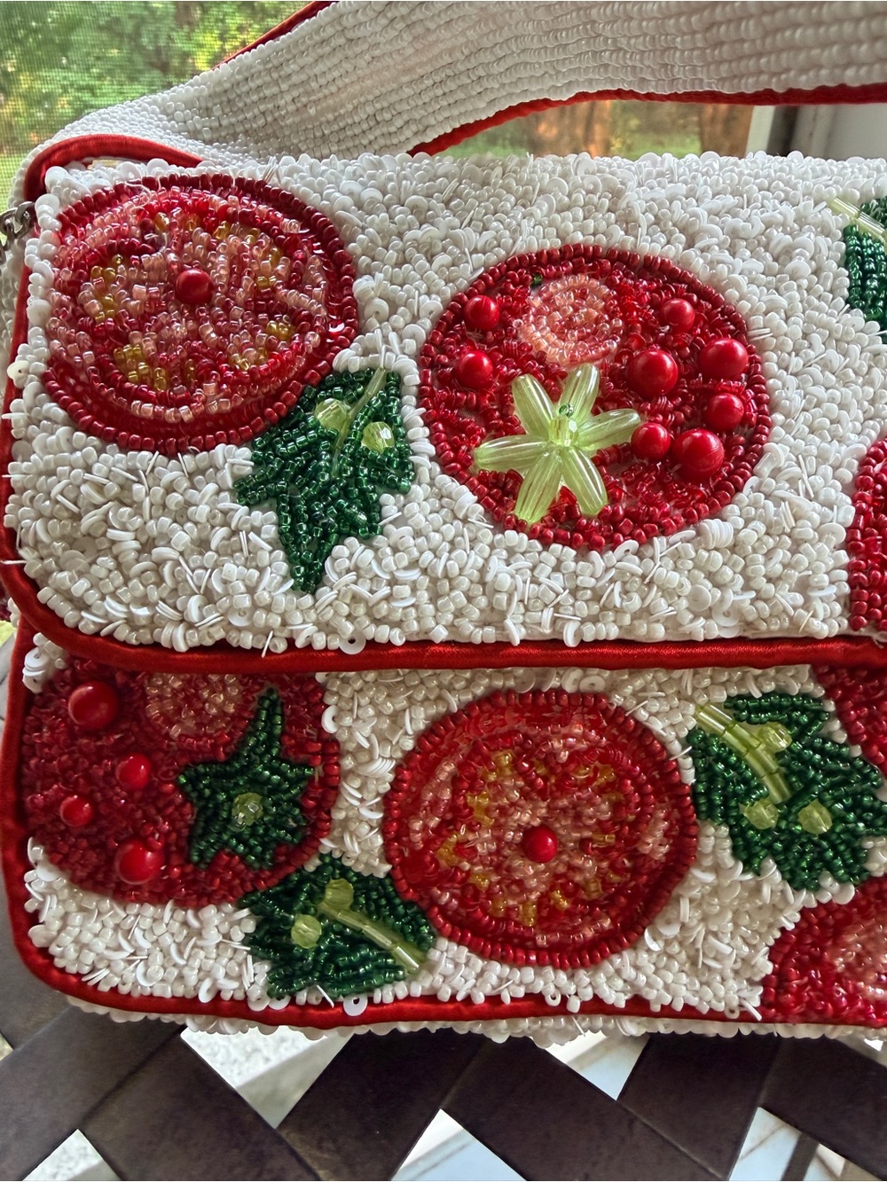 Viral Beaded Pomegranate Bag, Tik  Tok, NWT, TJ Maxx, Trending - Picture 3 of 6